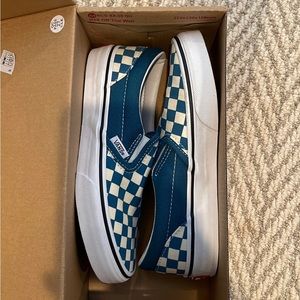 Vans checkerboard slip on